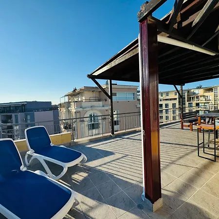 Aqua Blue 38 Penthouse Sunny Apartament Słoneczny Brzeg